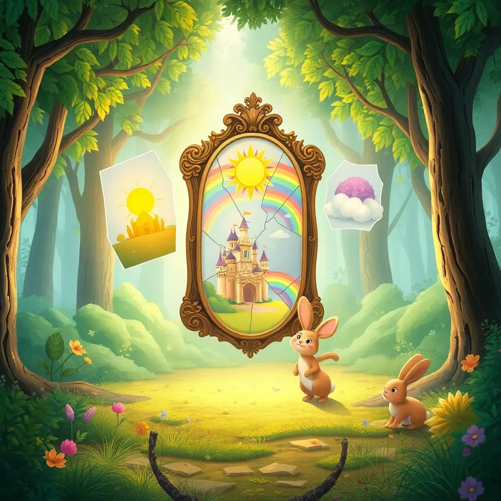 Kırık Aynanın Sihirli Parçaları