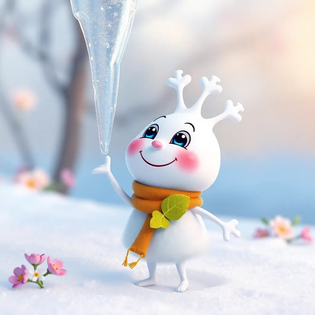 Küçük Kar Tanesi Lina'nın Bahar Arayışı