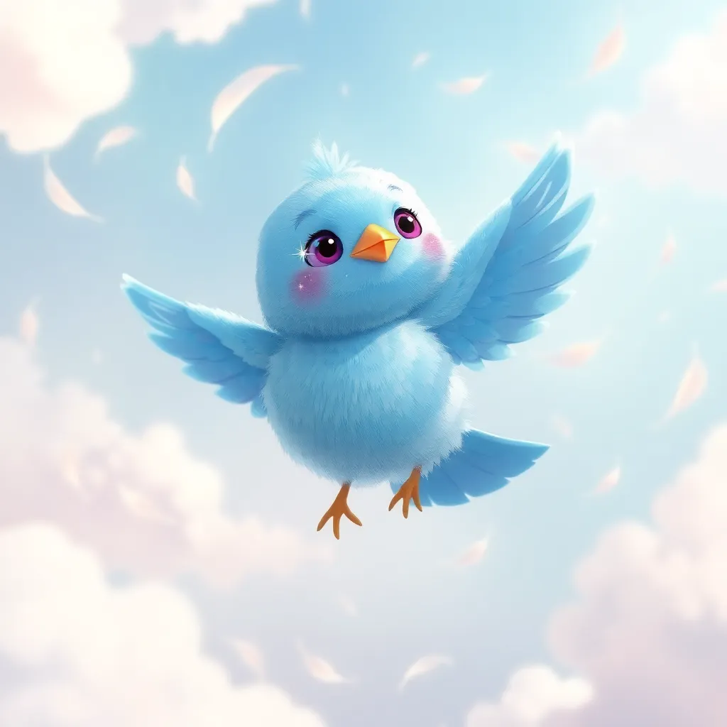 Tüy Tüy Düşerken Uçan Kuş