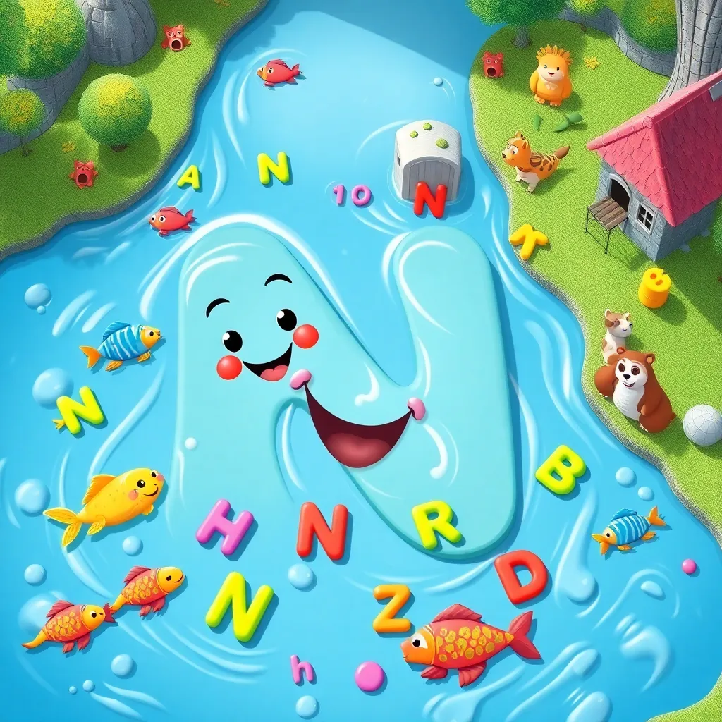 Harflerle Dans Eden Nehir