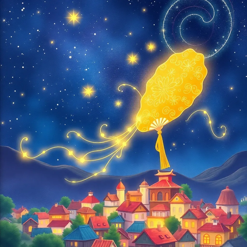 Yelkenli Yelpaze'nin Rüzgar Dansı