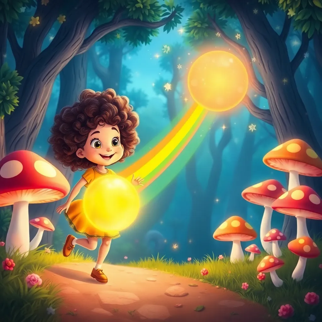 Selin'in Sihirli Topunun Orman Macerası