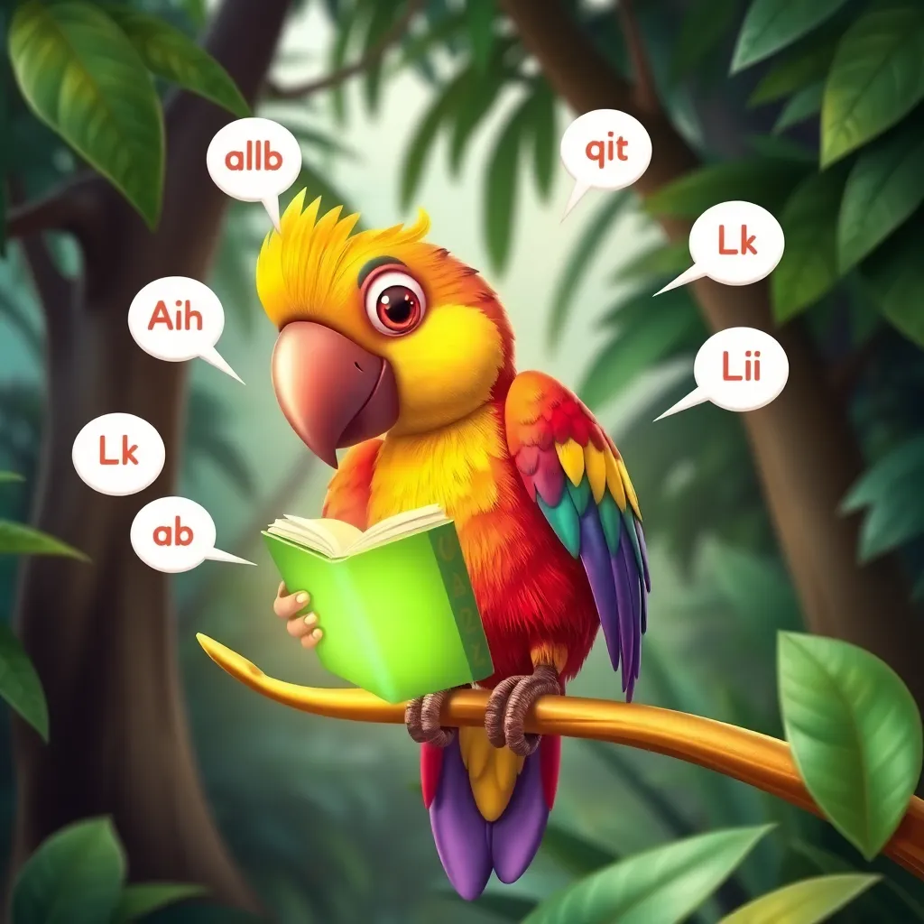 Renkli Tüylerin Sihirli Sözlüğü