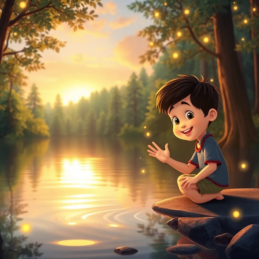 Sihirli Göl ve Konuşan Yansıma