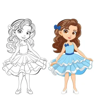 Disney Prensesleri Boyama Kitabı Online - Ücretsiz Yazdırılabilir Boyama Sayfaları